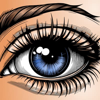 realistic eye
