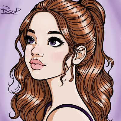 beautiful realistic girl