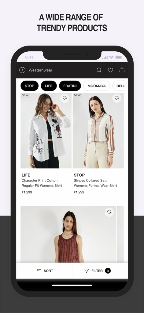 Shoppers Stop Fashion Shopping - Shoppers Stopショッピングアプリのトレンドのレディース洋装コレクション