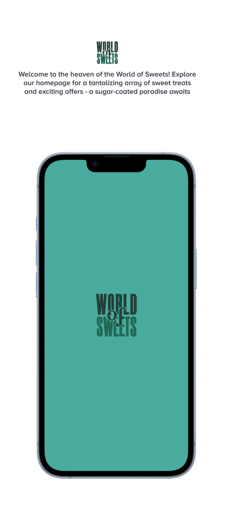 World of Sweets - World of Sweets B2B mobile ordering app splash screen