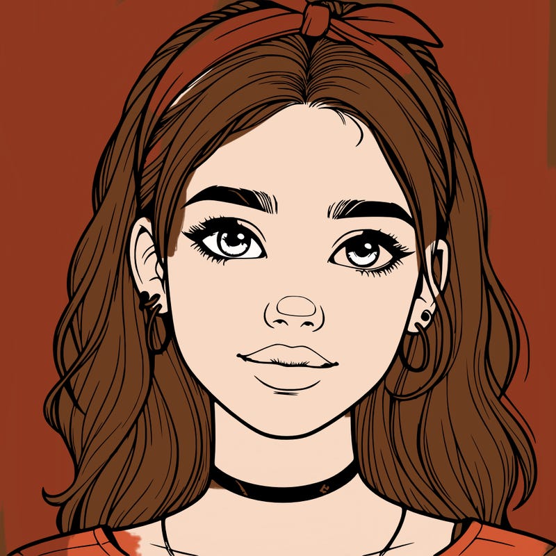 realistic teenage girl