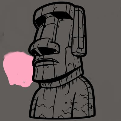 moai statue