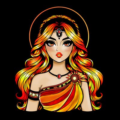 realistic girl goddess