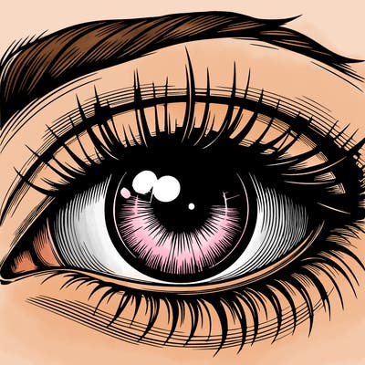 realistic eye
