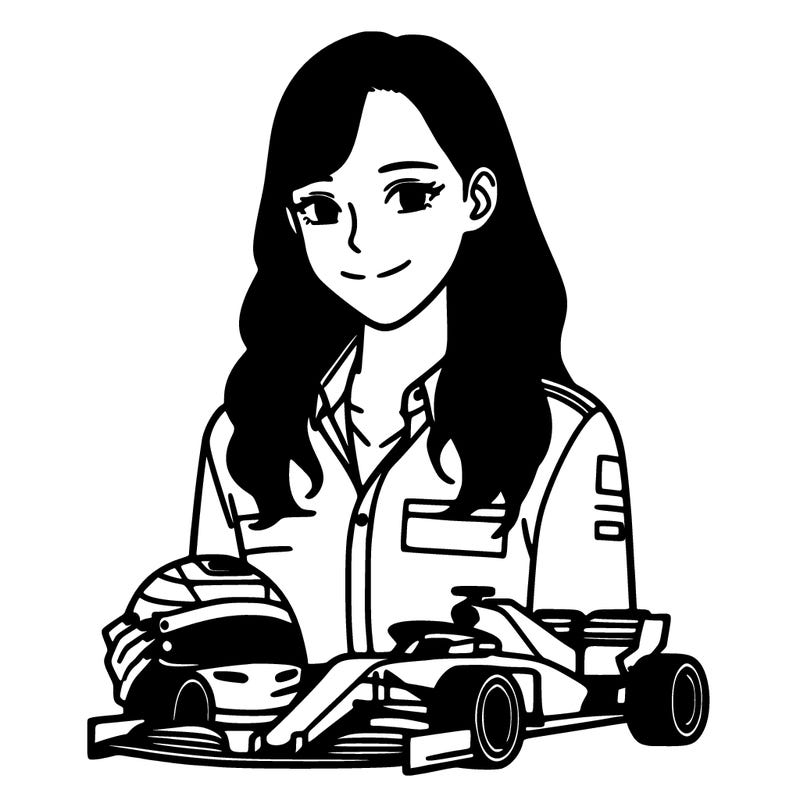 asian woman formula one 1