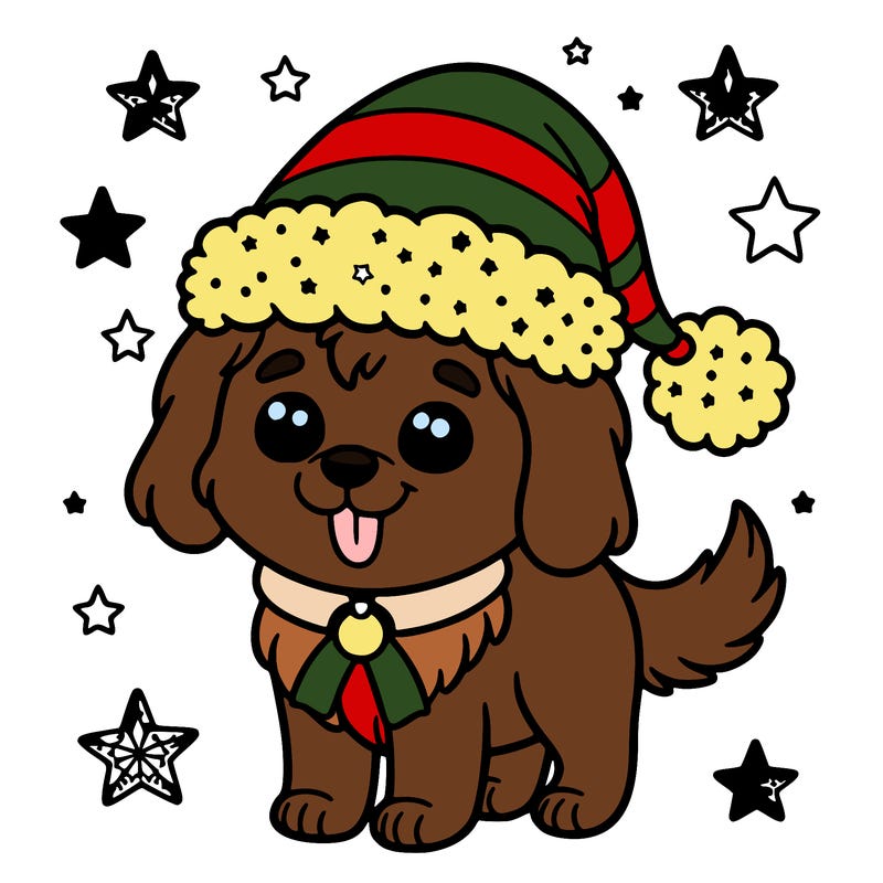 christmas dog