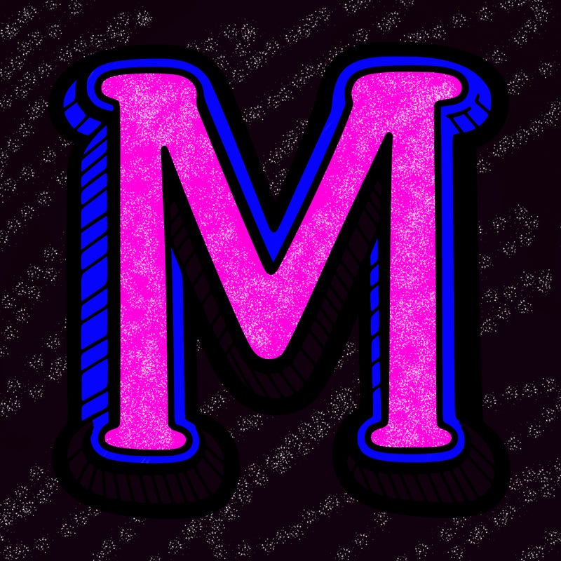 the letter m