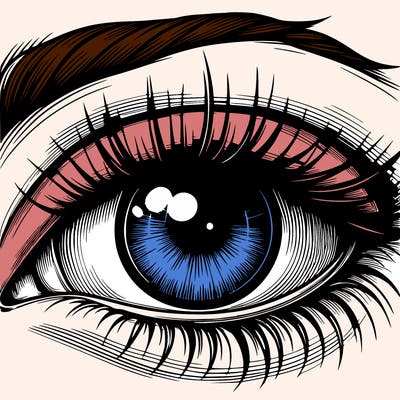 realistic eye