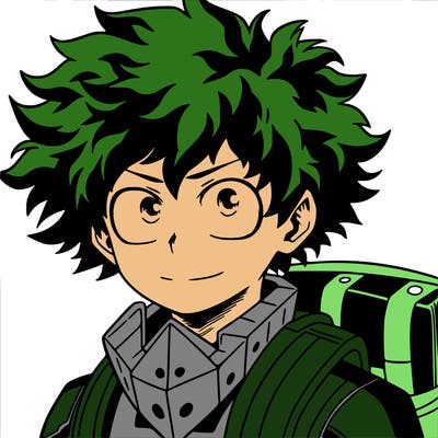 deku anime my hero academia