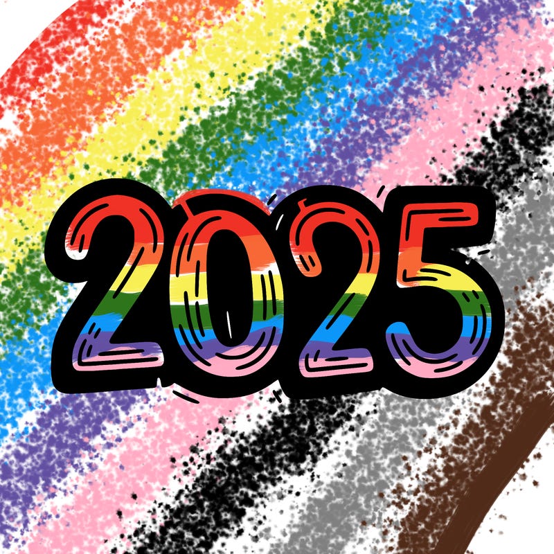 one line scrawled numbers sketch design “2025”