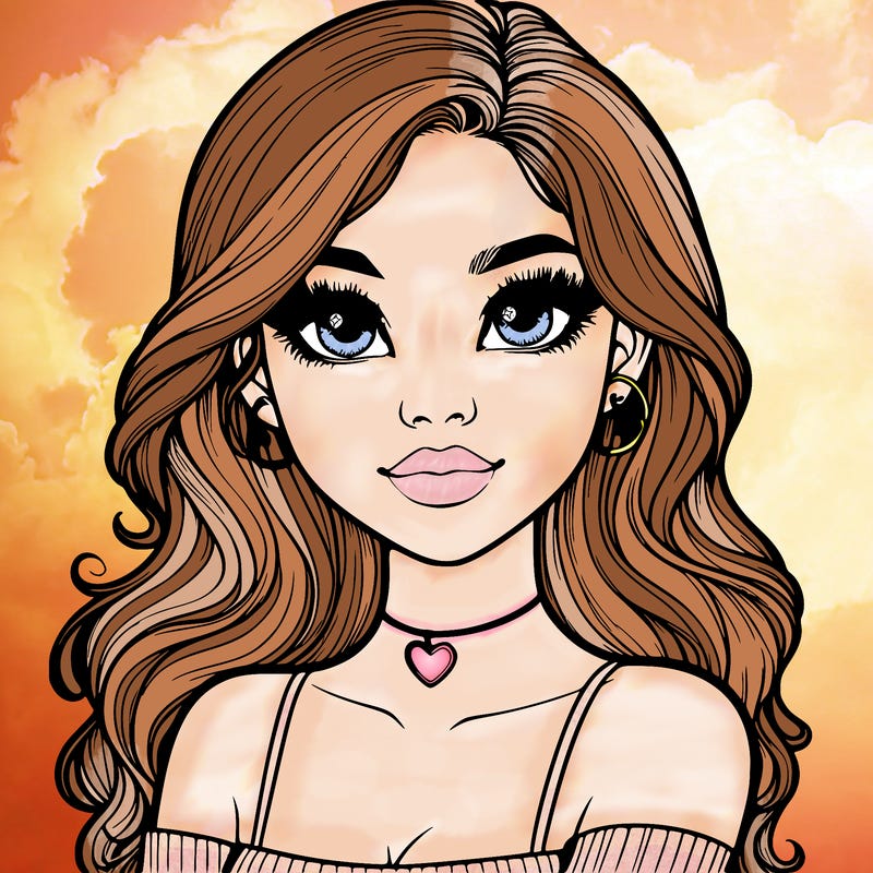 realistic pretty girl