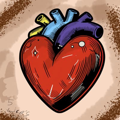 realistic heart