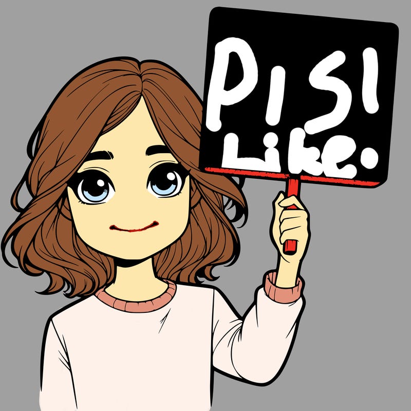 realistic girl holding up a sign