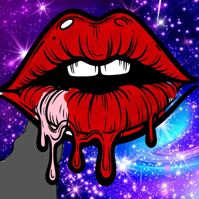 lips that look realistic and drip