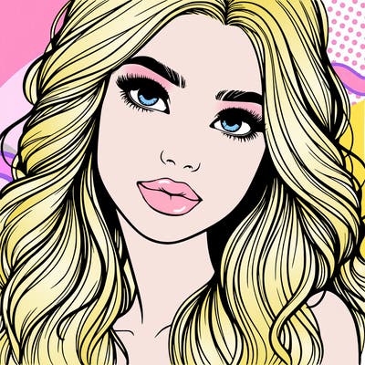 beautiful realistic girl