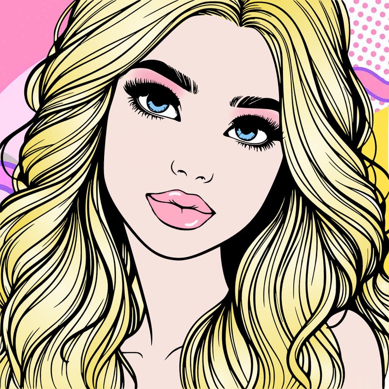 beautiful realistic girl