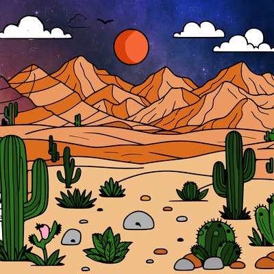 desert scape