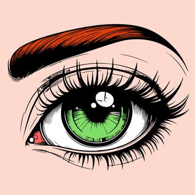realistic eye