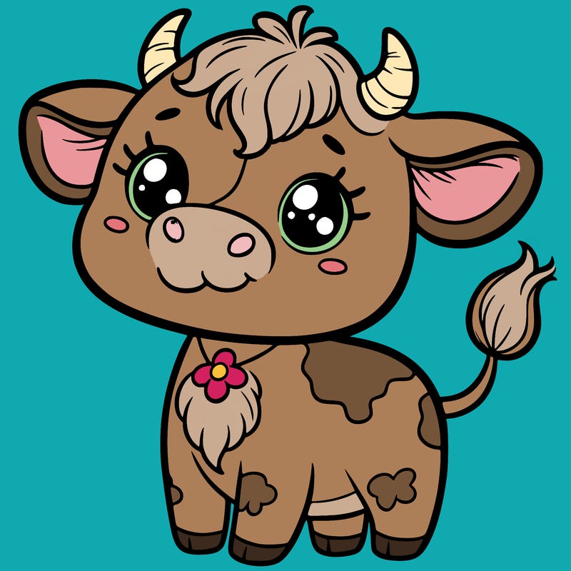 cute cow