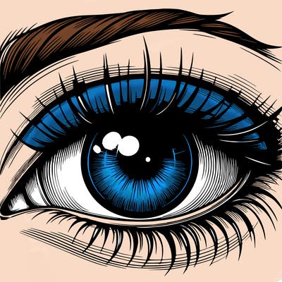 realistic eye