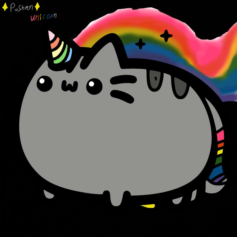 pusheen unicorn
