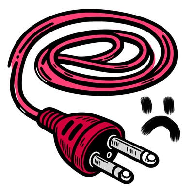 chord with a plug at the end