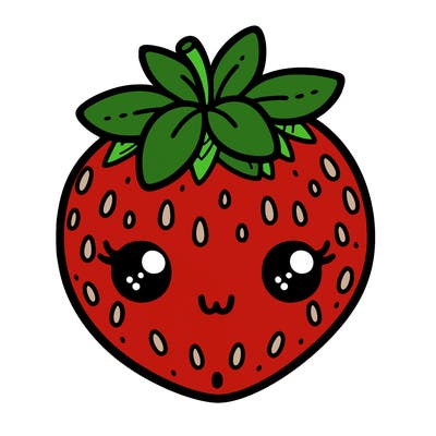 cute strawberry
