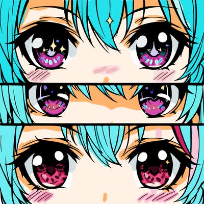 anime eyes