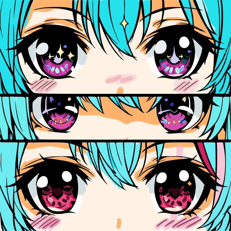 anime eyes