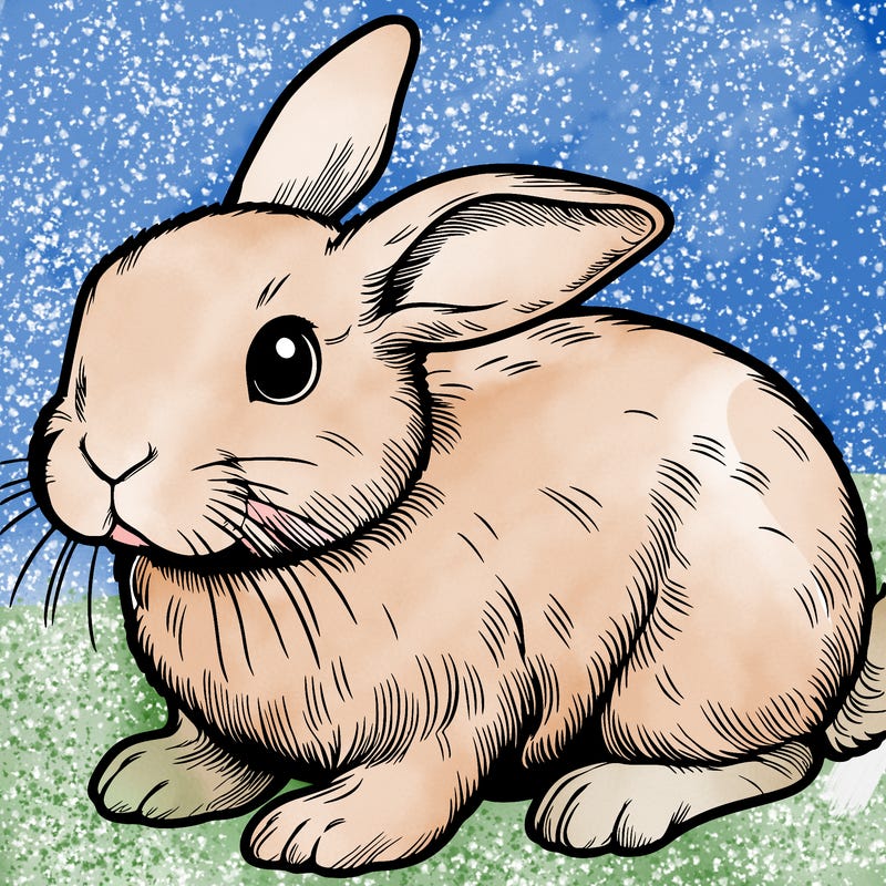 realistic bunny