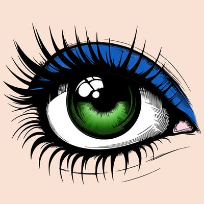 realistic eye