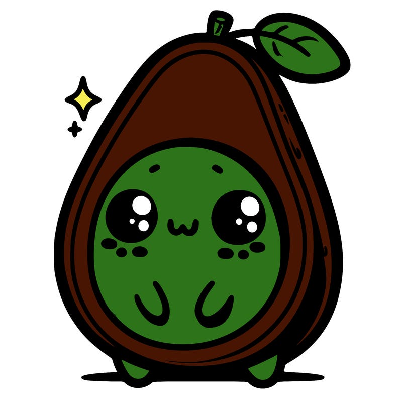 cute avocado