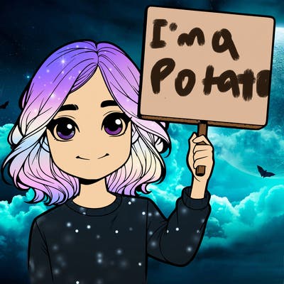 realistic girl holding up a sign