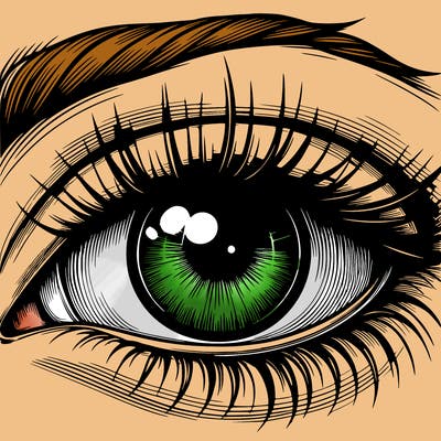 realistic eye
