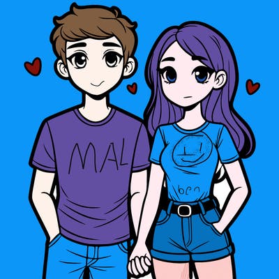 boyfriend and girlfriend