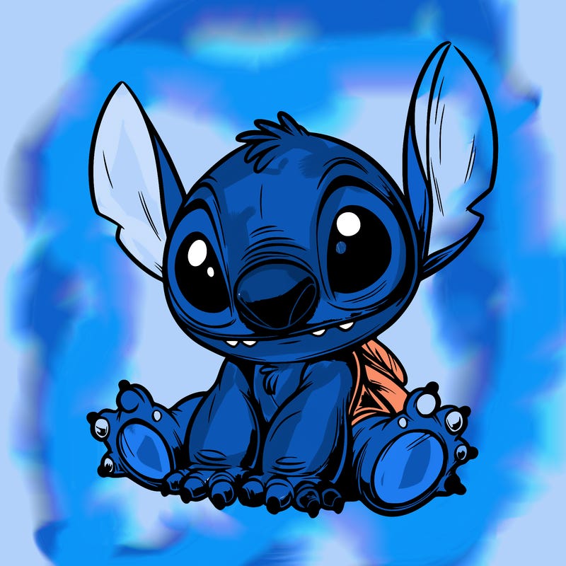 realistic stitch