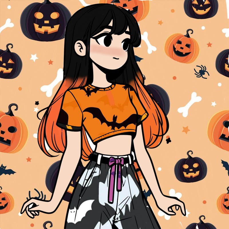 girl in a cute crop top