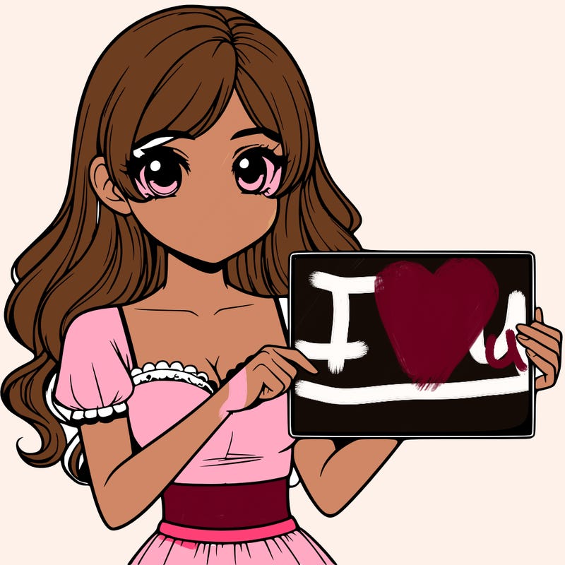 realistic pretty girl holding blank sign