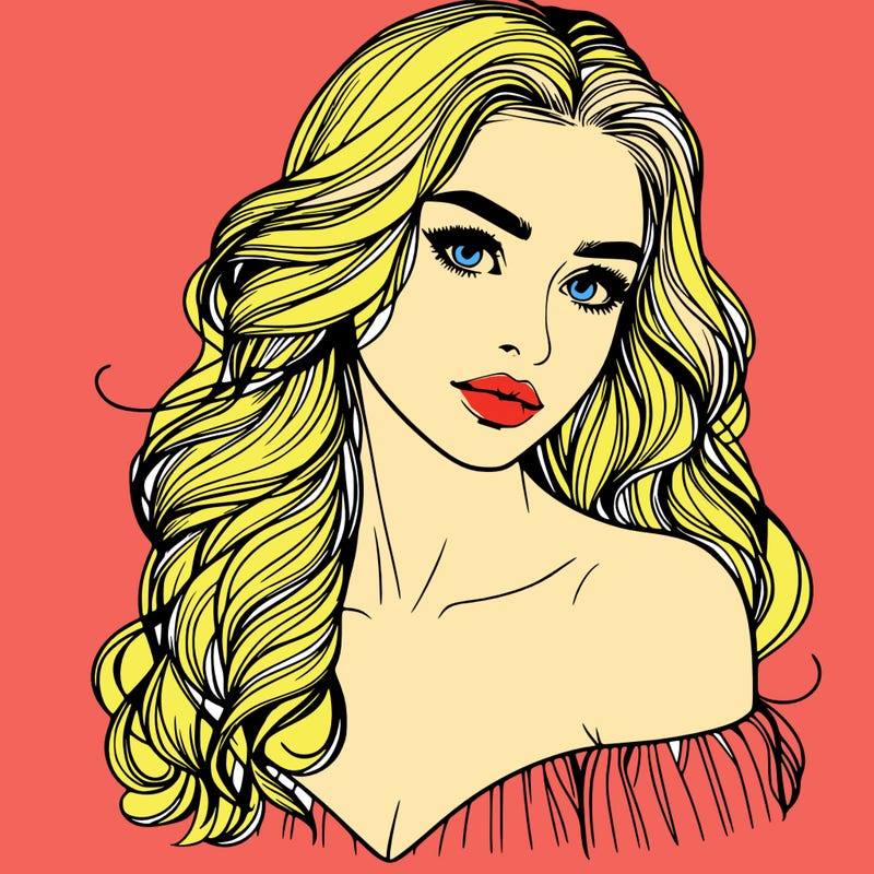 beautiful realistic girl