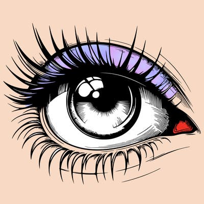 realistic eye