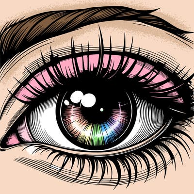 realistic eye