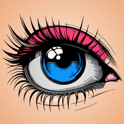 realistic eye