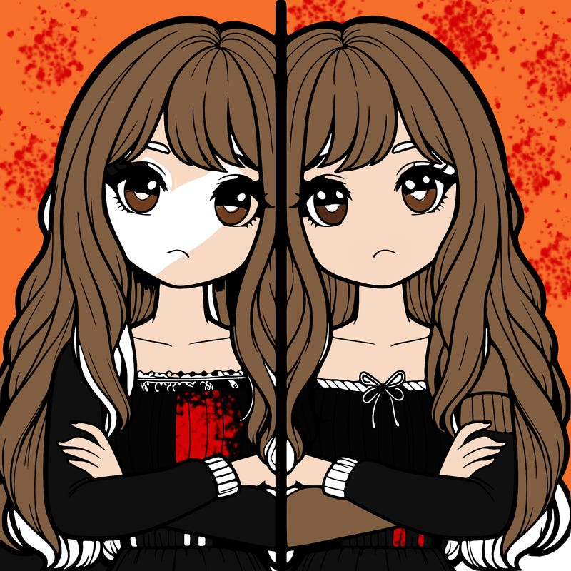 realistic girls split