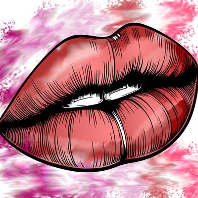 realistic lips