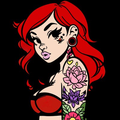 tattoo girl
