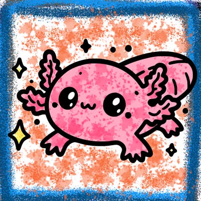 cute axolotl