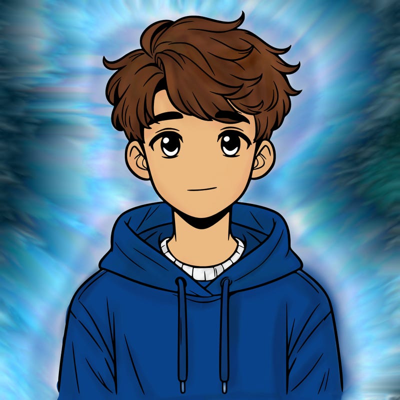 teenager boy with sweatshirt