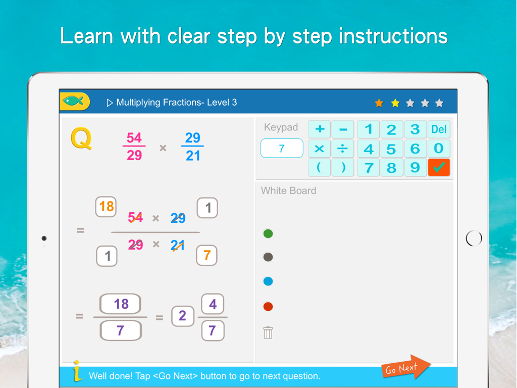 ILLUSTRATED MATH - FRACTIONS - Education App | MWM