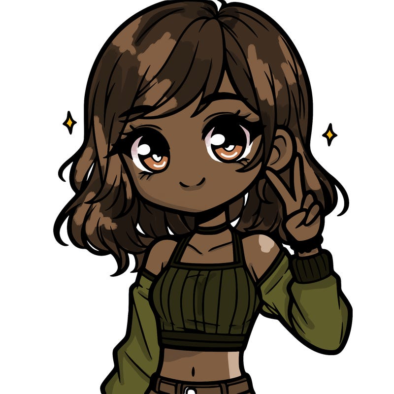 cute girl with crop top