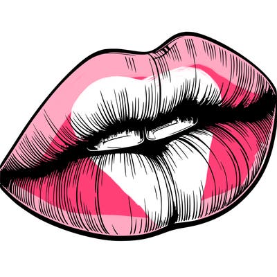 realistic lips